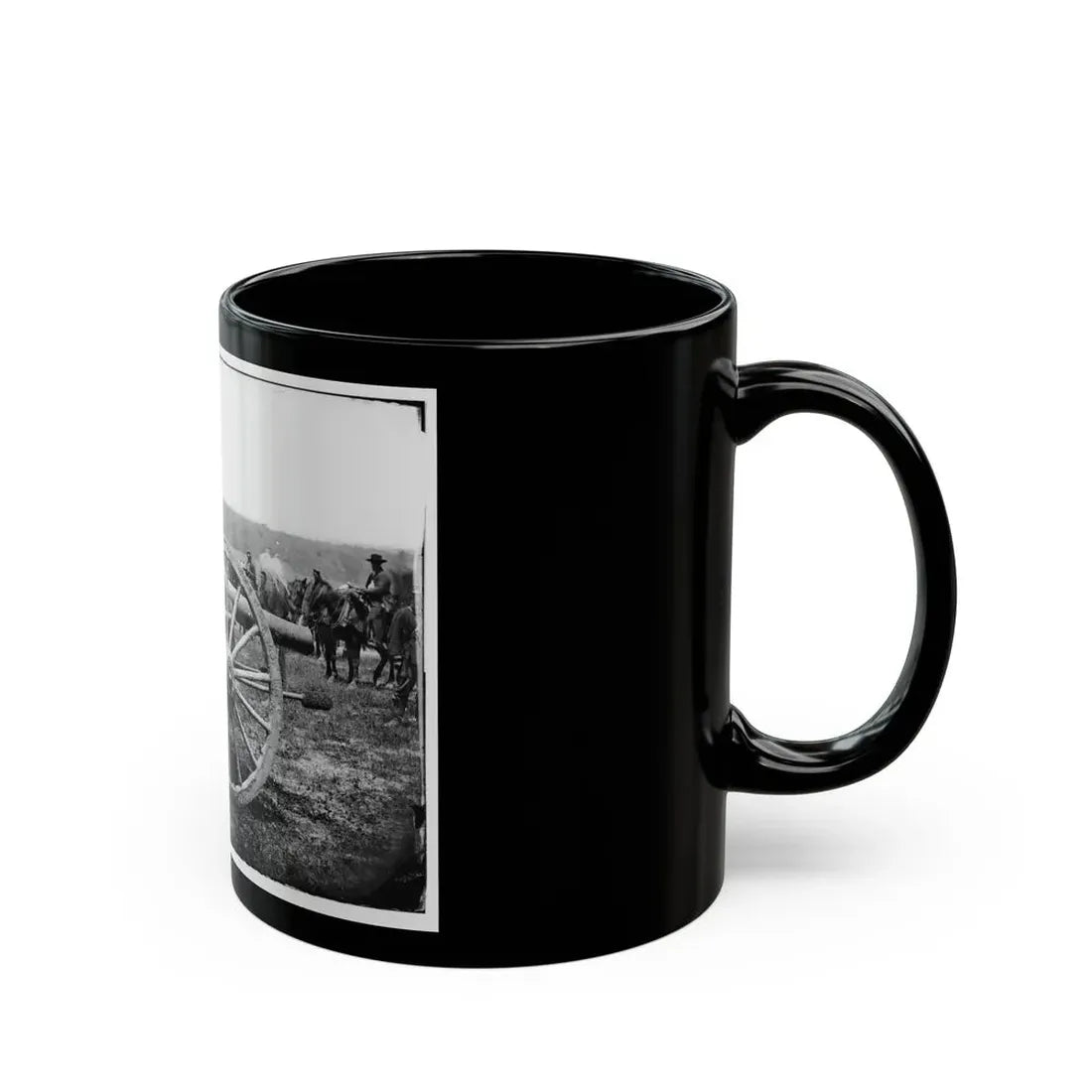 Richmond, Va., Vicinity. 1st New York Pettit's Battery, Artillery (U.S. Civil War) Black Coffee Mug - Go Mug Yourself