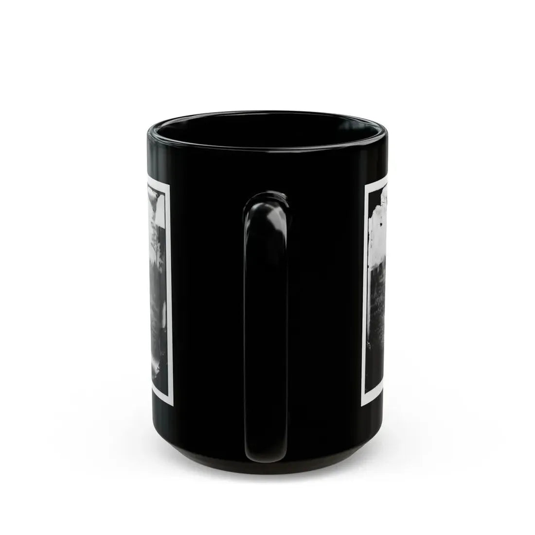 Richmond, Va., Vicinity. Engineers Building Corduroy Road (U.S. Civil War) Black Coffee Mug - Go Mug Yourself