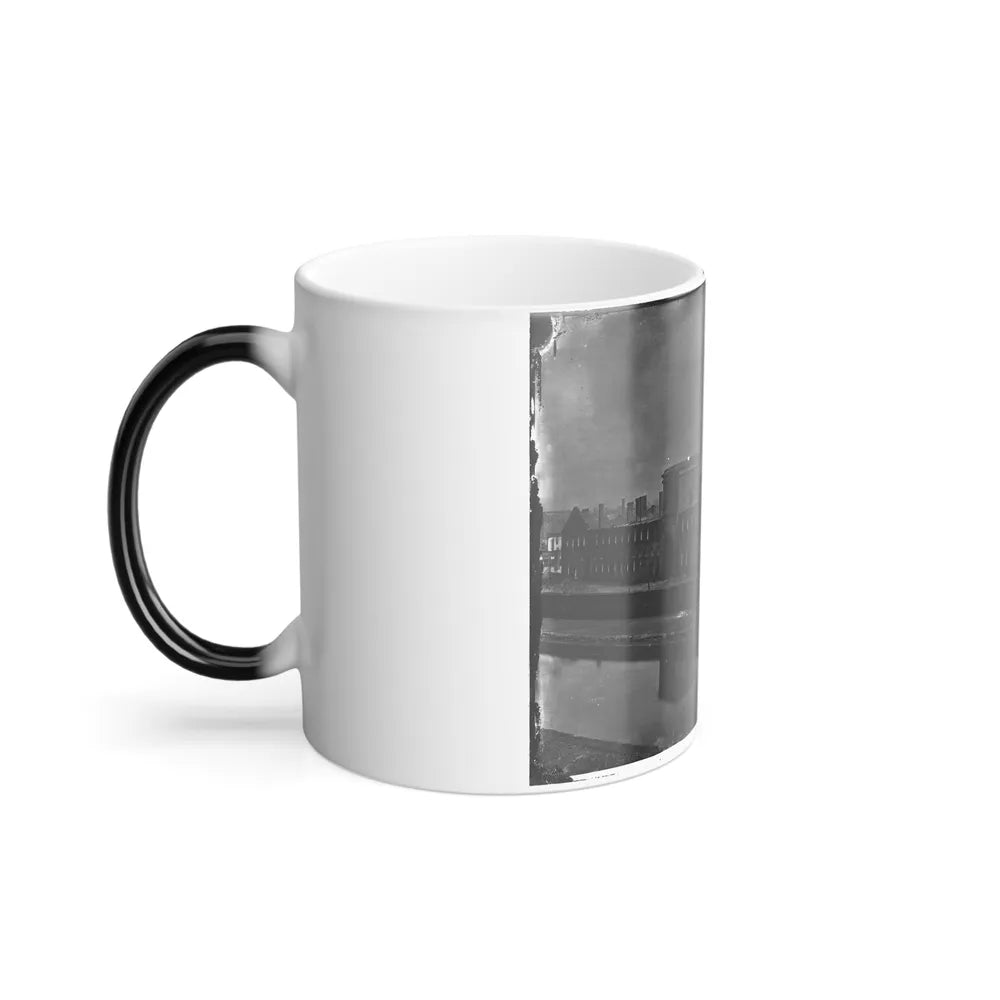 Richmond, Va. Ruins of State Arsenal From the Canal (U.S. Civil War) Color Changing Coffee Mug 11oz-Go Mug Yourself