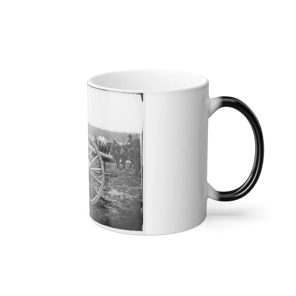 Richmond, Va., Vicinity. 1St New York Pettit's Battery, Artillery (U.S. Civil War) Color Changing Coffee Mug 11oz-Go Mug Yourself