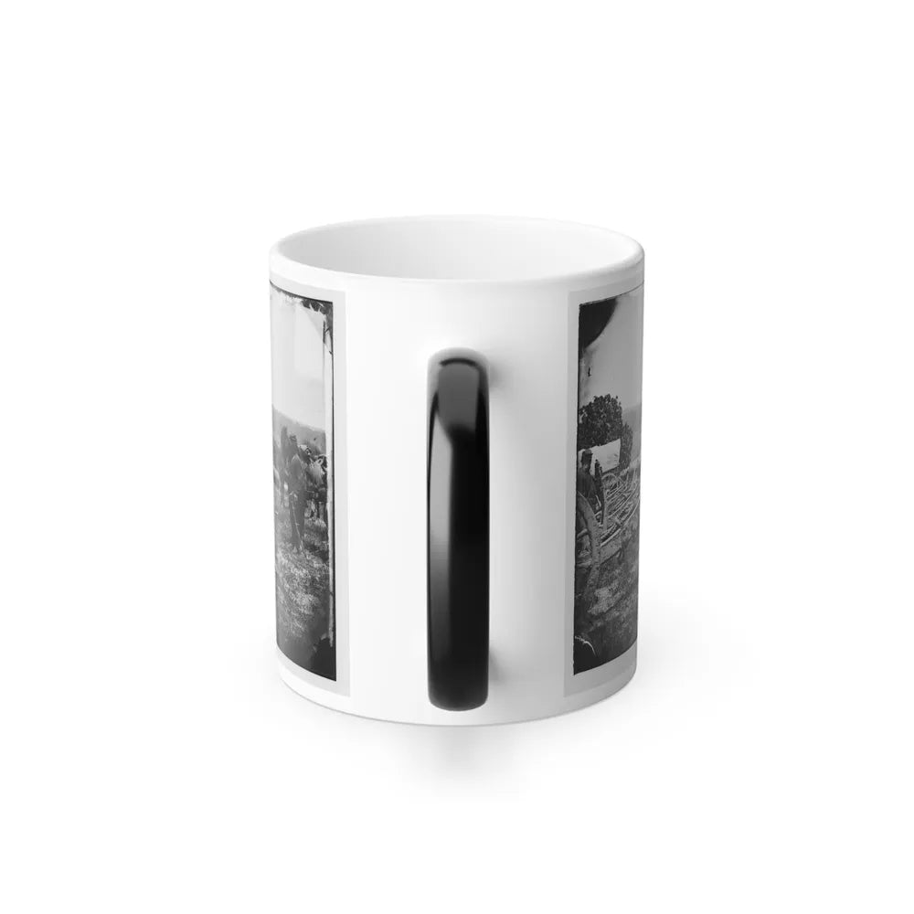 Richmond, Va., Vicinity. 20-Pdr Guns of the 1St New York Battery, Unlimbered (U.S. Civil War) Color Changing Coffee Mug 11oz-Go Mug Yourself