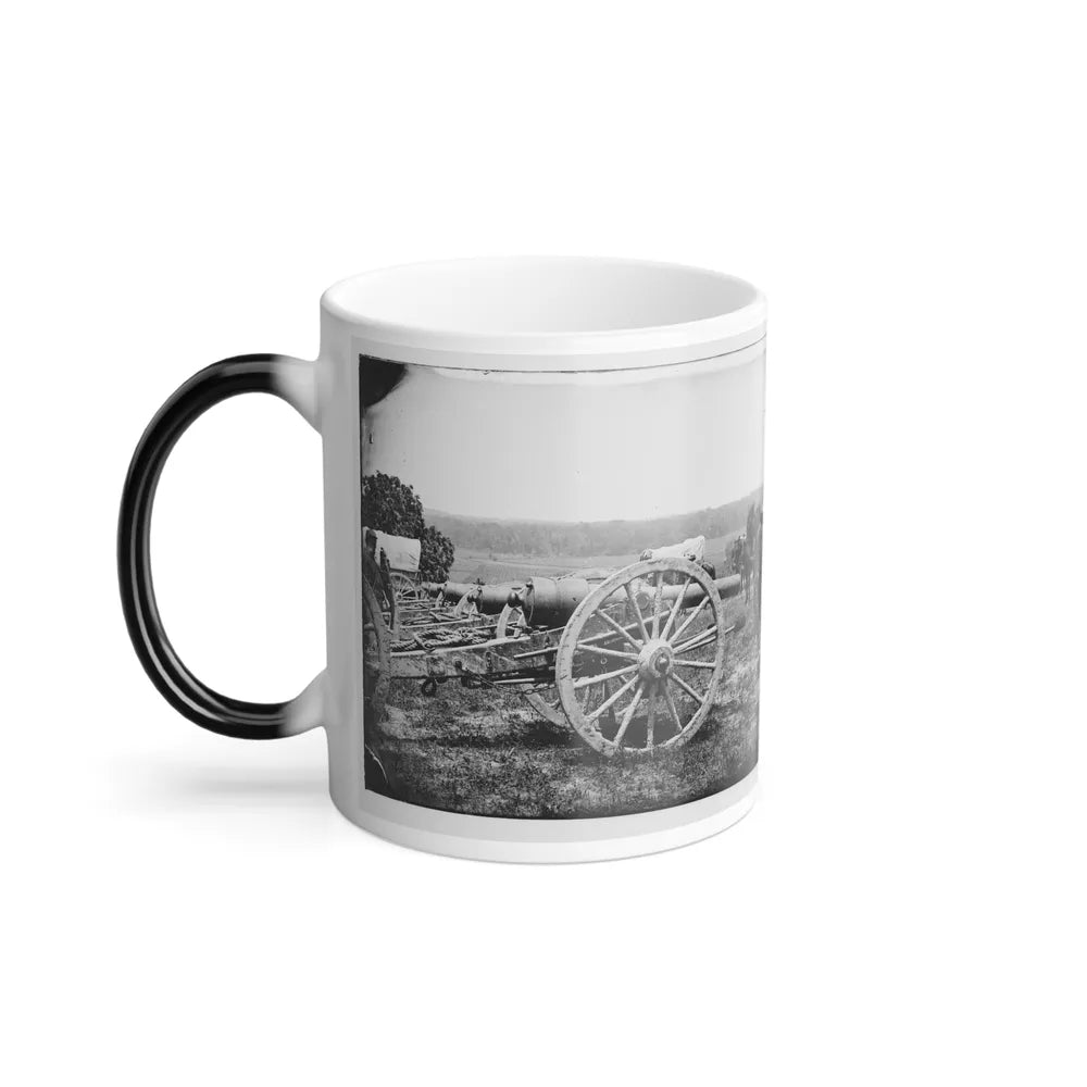Richmond, Va., Vicinity. 20-Pdr Guns of the 1St New York Battery, Unlimbered (U.S. Civil War) Color Changing Coffee Mug 11oz-Go Mug Yourself