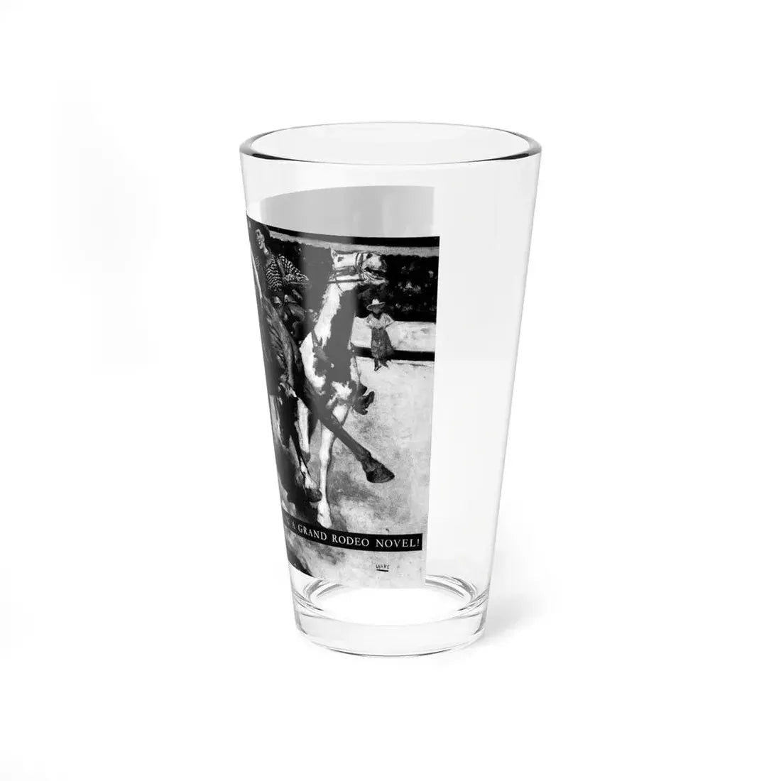 Riding High, Liberty magazine, November 7, 1936 (Magazine Illustration) Pint Glass 16oz - Go Mug Yourself