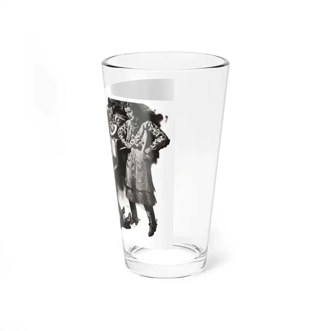 Riding High, Liberty magazine, October 17, 1936 (Magazine Illustration) Pint Glass 16oz - Go Mug Yourself