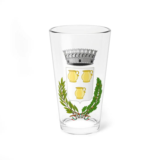 Riesi-Stemma (Italy) (Coat of Arms) Pint Glass 16oz 16oz - Go Mug Yourself