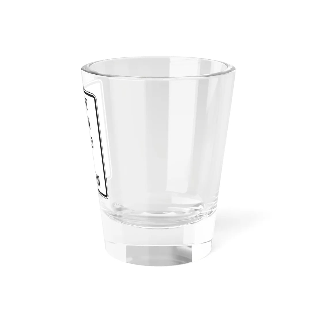 RIGHT TURN YIELD TO UTURN Delaware R10-16-DE (Delaware) (Road Sign) Shot Glass 1.5oz - Go Mug Yourself