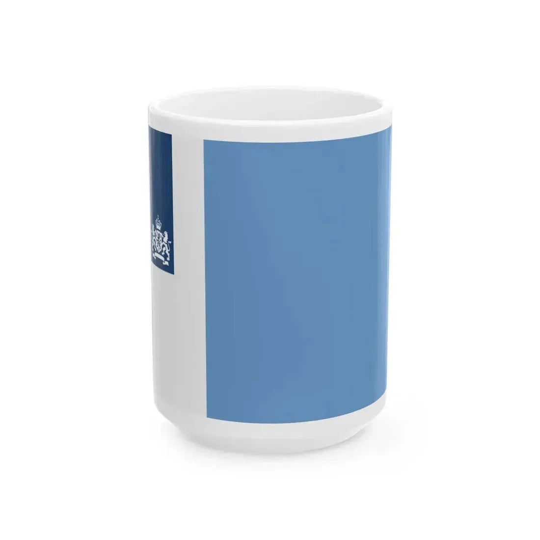 Rijksoverheid vlag (Netherlands) White Coffee Mug 15oz - Go Mug Yourself