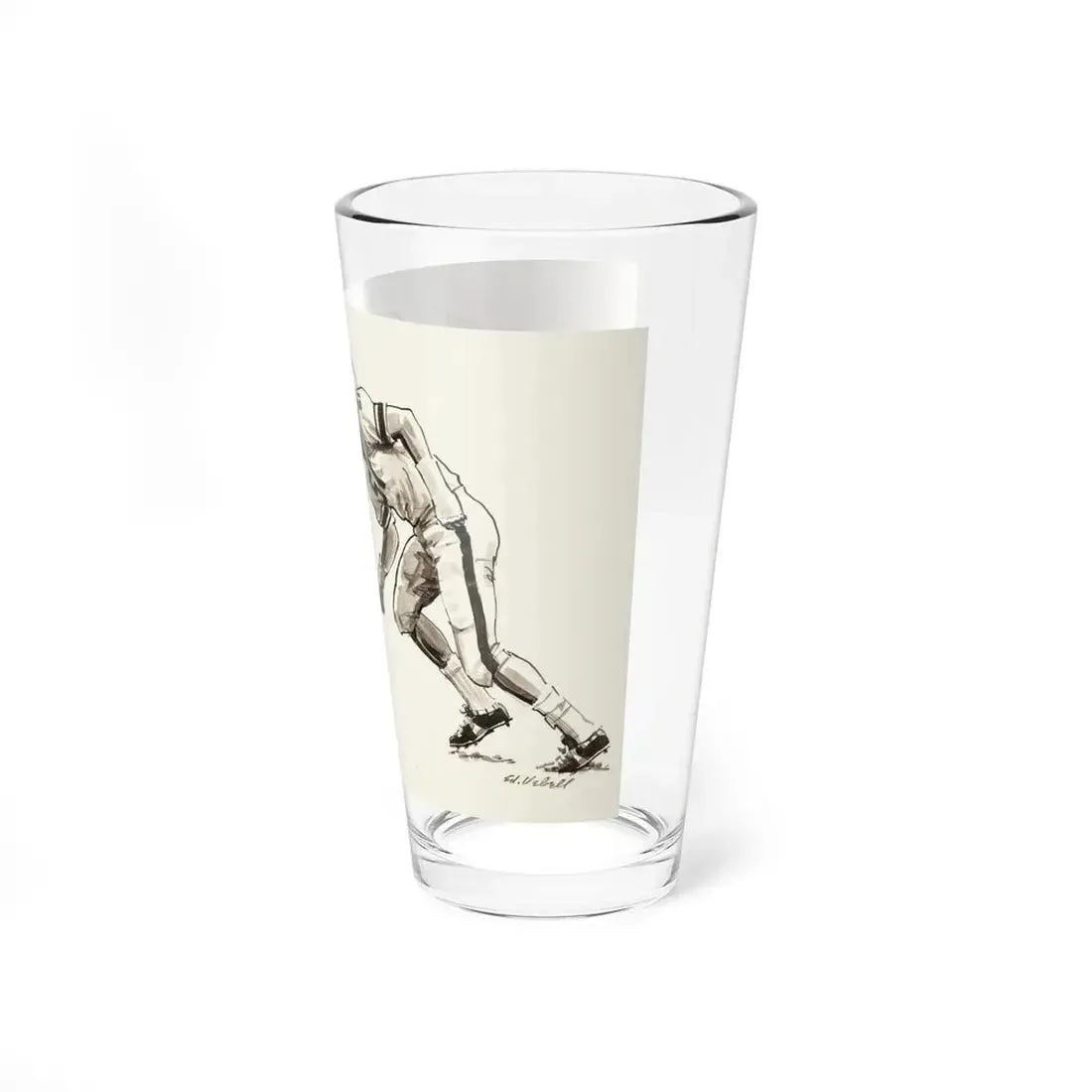 Ringing the Bell, November-1974 Illustration (Reader's Digest, 1974) (Magazine Illustration) Pint Glass 16oz - Go Mug Yourself