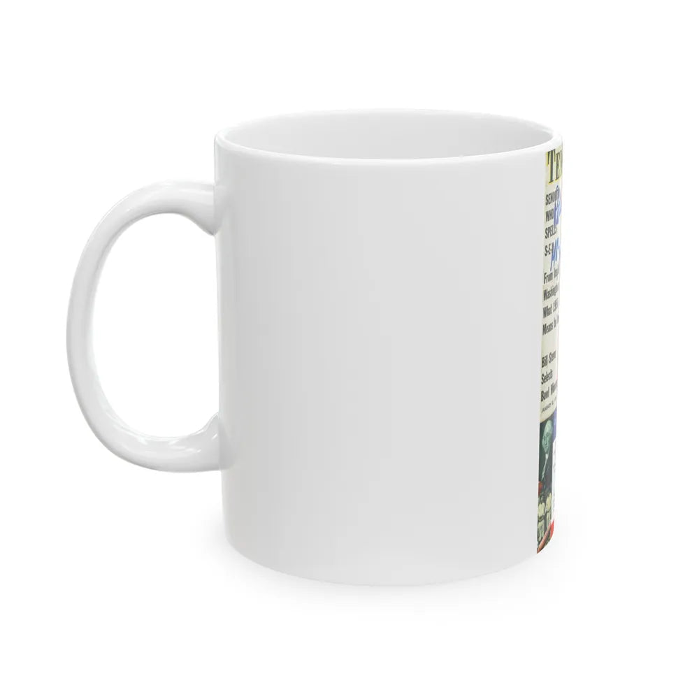 Rita Moreno #59 (Vintage Female Icon) White Coffee Mug-Go Mug Yourself