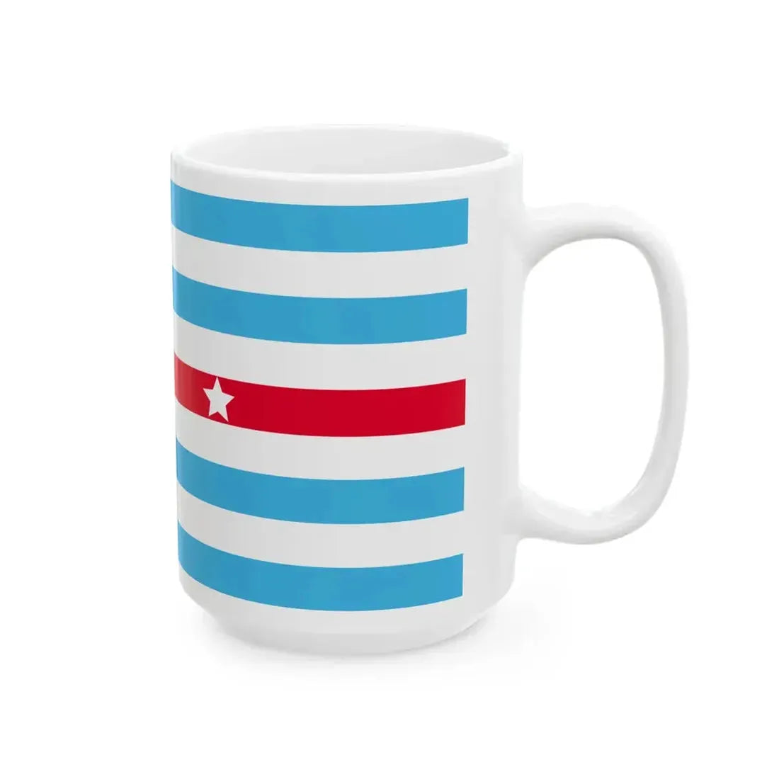 River Eden Flag (Australia) White Coffee Mug - Go Mug Yourself