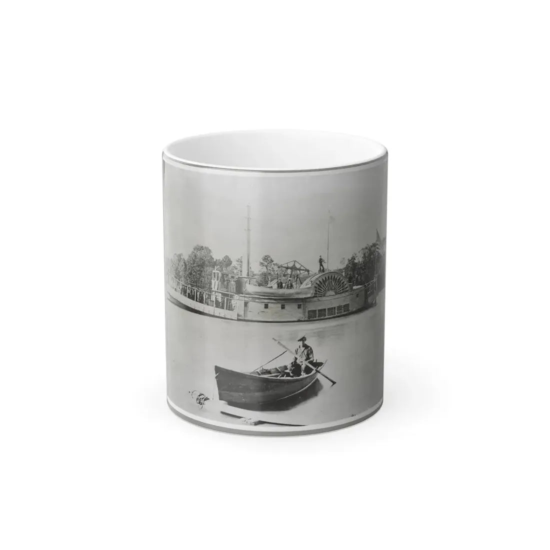 River Gunboat (U.S. Civil War) Color Changing Coffee Mug 11oz - Go Mug Yourself
