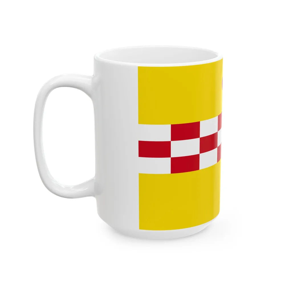 Rixensart vlag (Belgium) White Coffee Mug - Go Mug Yourself