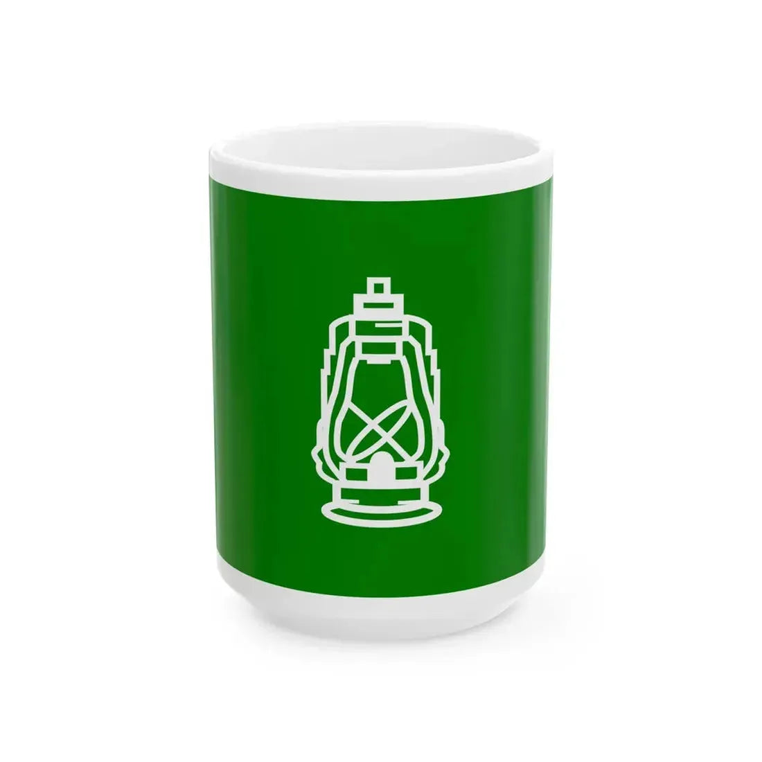 RJD Flag (India) White Coffee Mug 15oz - Go Mug Yourself