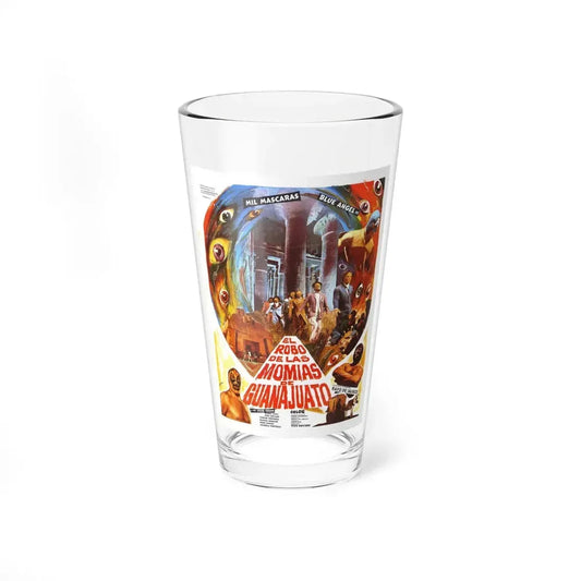 ROBBERY OF THE MUMMIES OF GUANAJUATO 1972 Movie Poster - Pint Glass 16oz 16oz - Go Mug Yourself