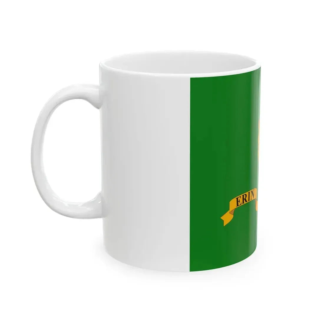 Robert Emmet flag (Ireland) White Coffee Mug - Go Mug Yourself