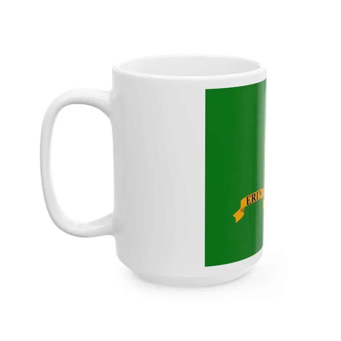 Robert Emmet flag (Ireland) White Coffee Mug - Go Mug Yourself