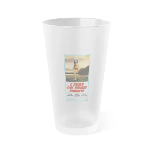 ROBINSON AND HIS TEMPESTUOUS SLAVES 1972 Movie Poster - Frosted Pint Glass 16oz 16oz Frosted - Go Mug Yourself