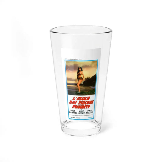 ROBINSON AND HIS TEMPESTUOUS SLAVES 1972 Movie Poster - Pint Glass 16oz 16oz - Go Mug Yourself