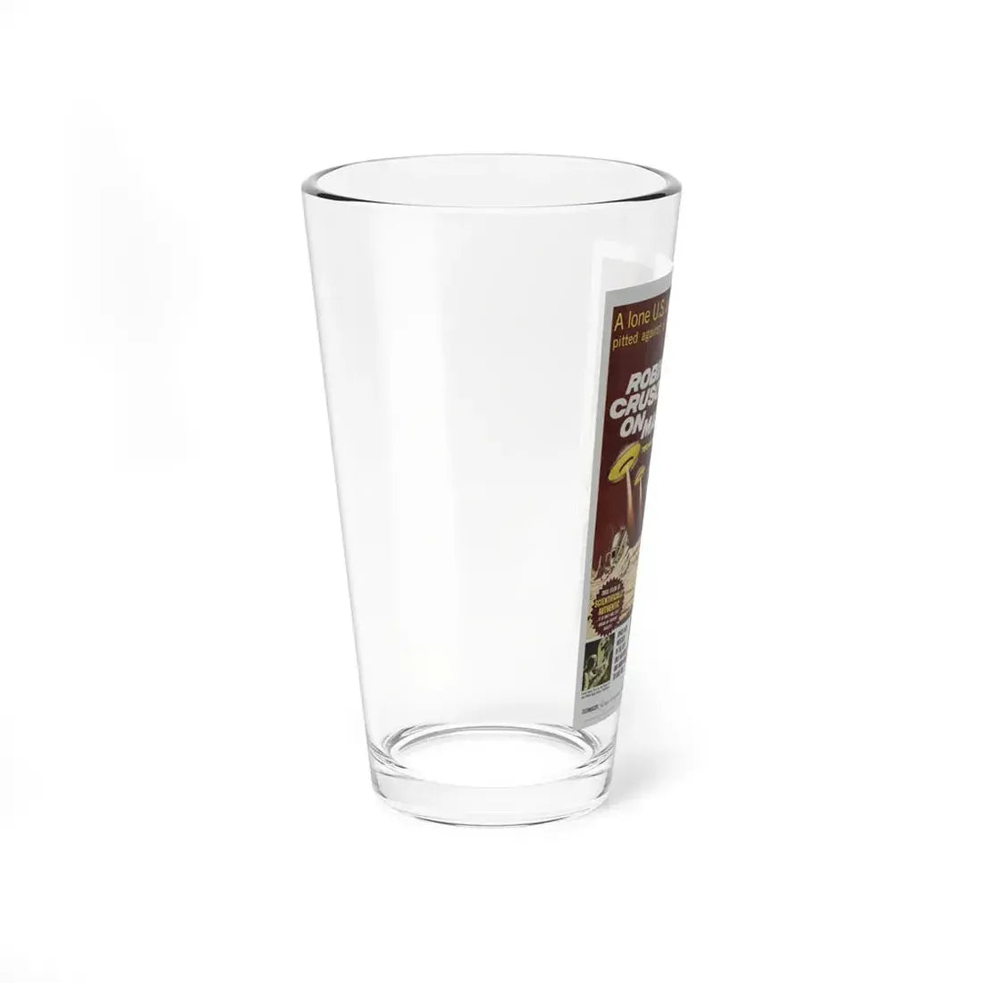 ROBINSON CRUSOE ON MARS 1964 Movie Poster - Pint Glass 16oz - Go Mug Yourself