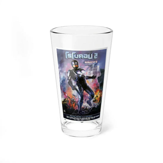 ROBOCOP 2 (THAI) 1990 Movie Poster - Pint Glass 16oz 16oz - Go Mug Yourself