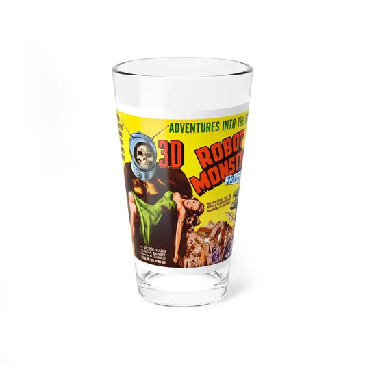 ROBOT MONSTER 1953 Movie Poster - Pint Glass 16oz 16oz - Go Mug Yourself