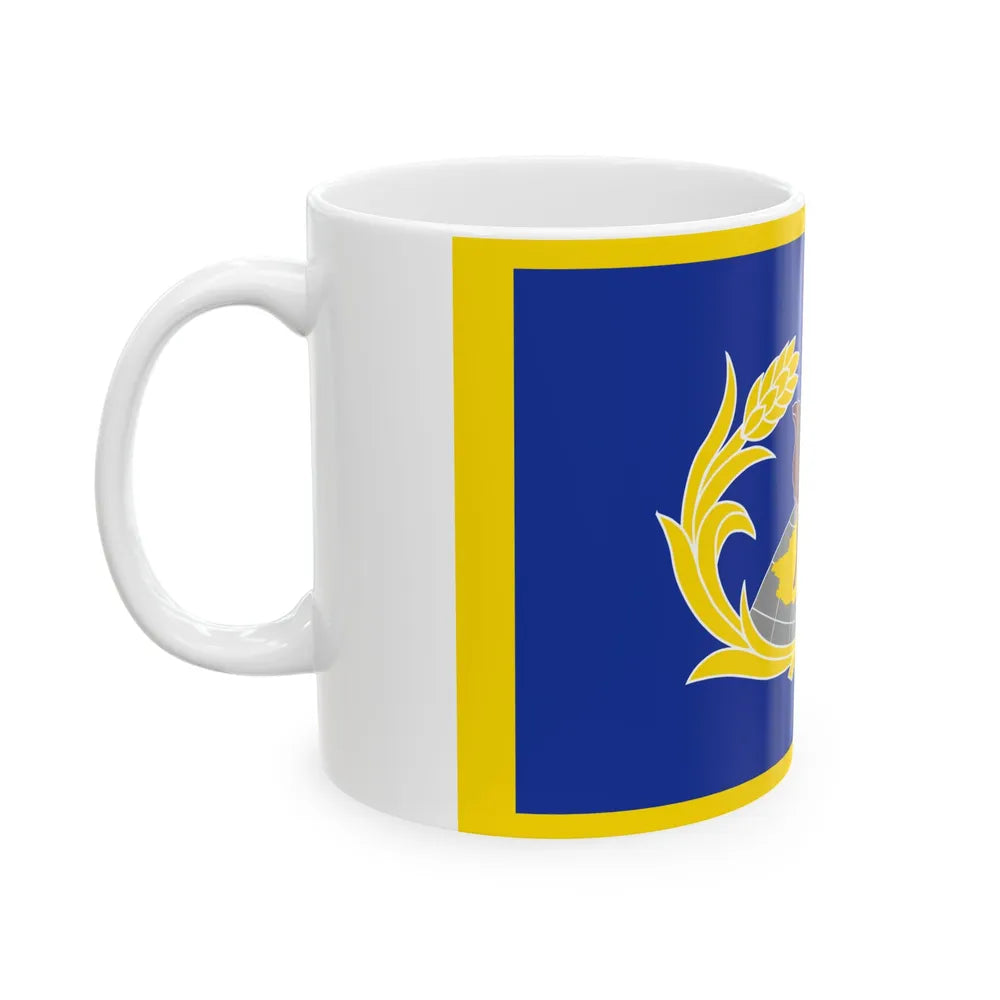 ROC Commanding General of Combined Service Force Flag (China) White Coffee Mug - Go Mug Yourself