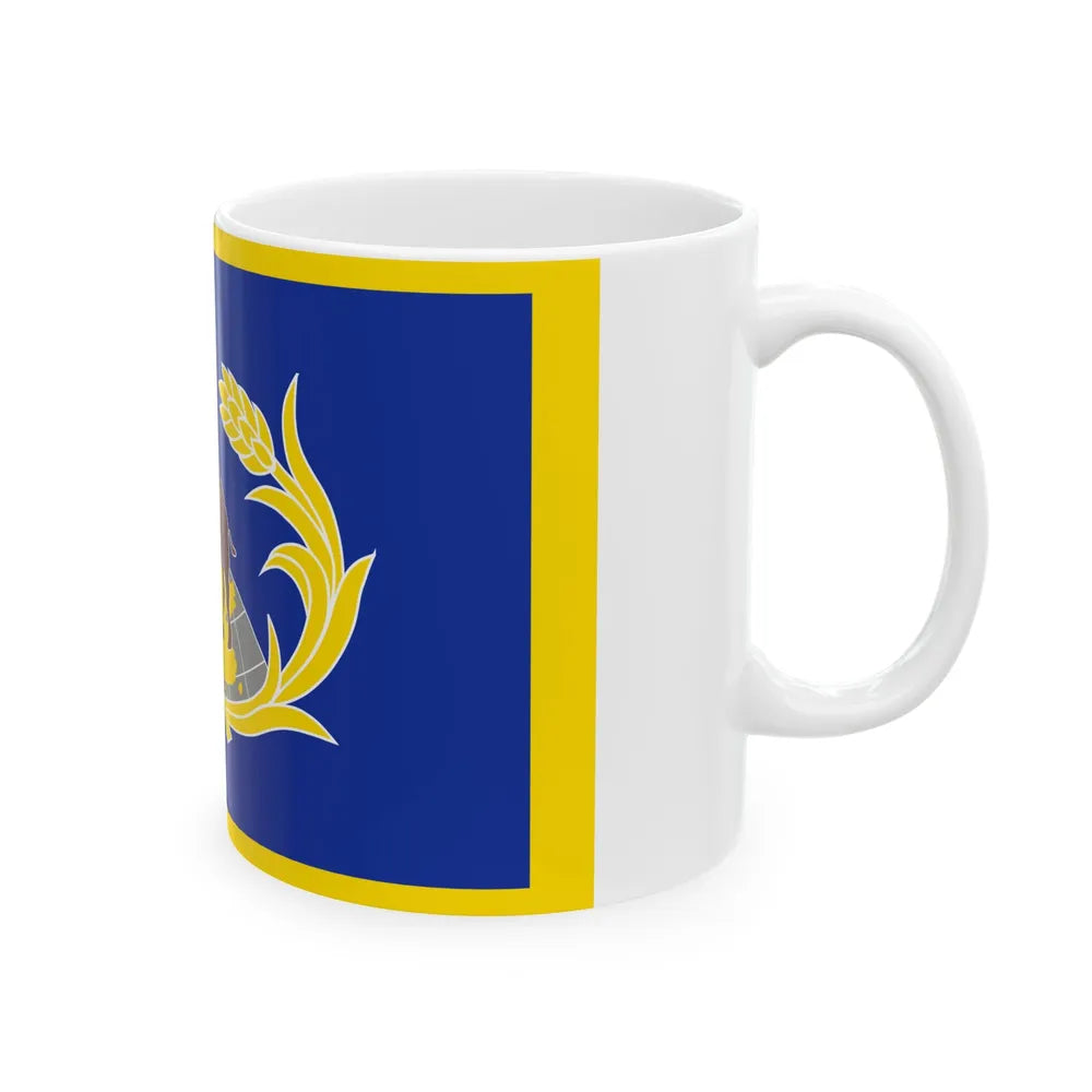 ROC Commanding General of Combined Service Force Flag (China) White Coffee Mug - Go Mug Yourself