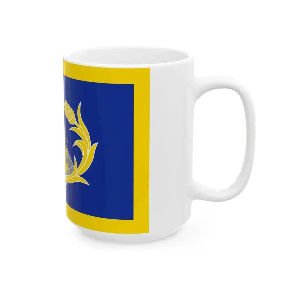 ROC Commanding General of Combined Service Force Flag (China) White Coffee Mug - Go Mug Yourself