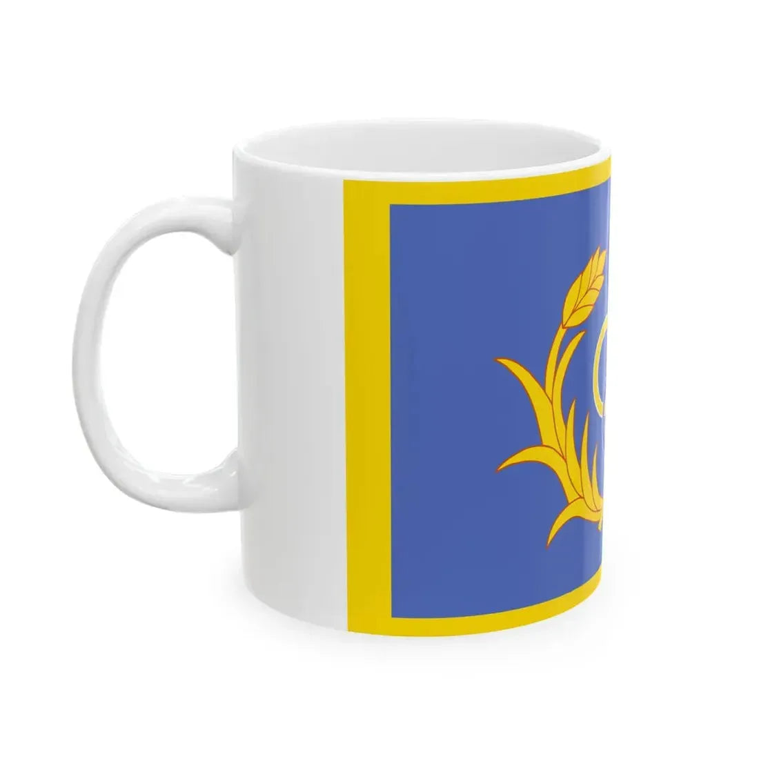 ROC Commanding General of Garrison Flag (China) White Coffee Mug - Go Mug Yourself