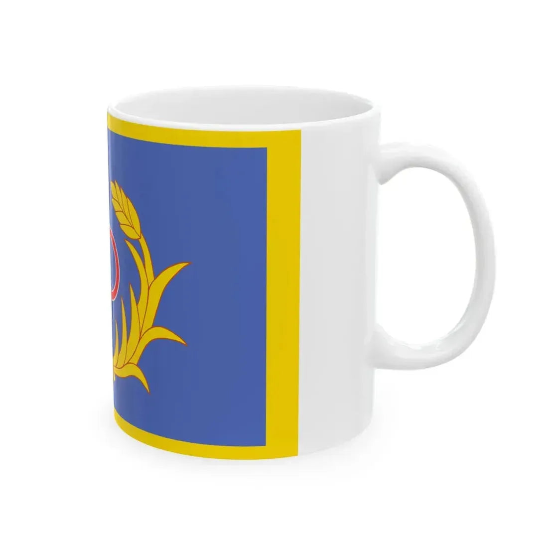 ROC Commanding General of Garrison Flag (China) White Coffee Mug - Go Mug Yourself