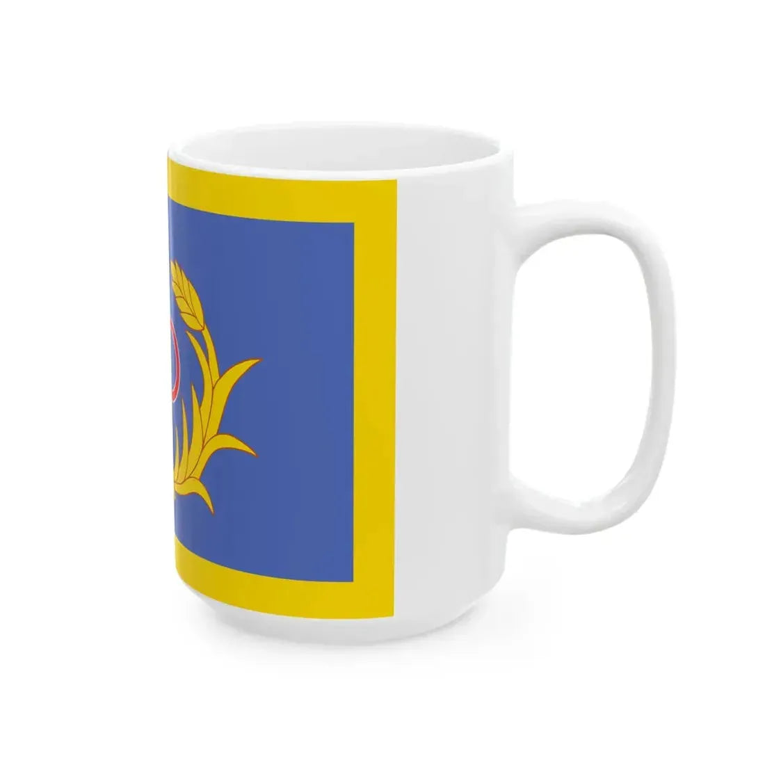 ROC Commanding General of Garrison Flag (China) White Coffee Mug - Go Mug Yourself