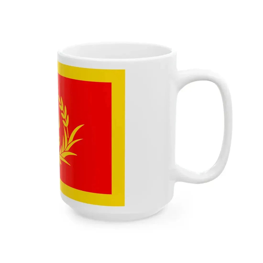ROC Commanding General of Reserved Military Force Flag (China) White Coffee Mug - Go Mug Yourself