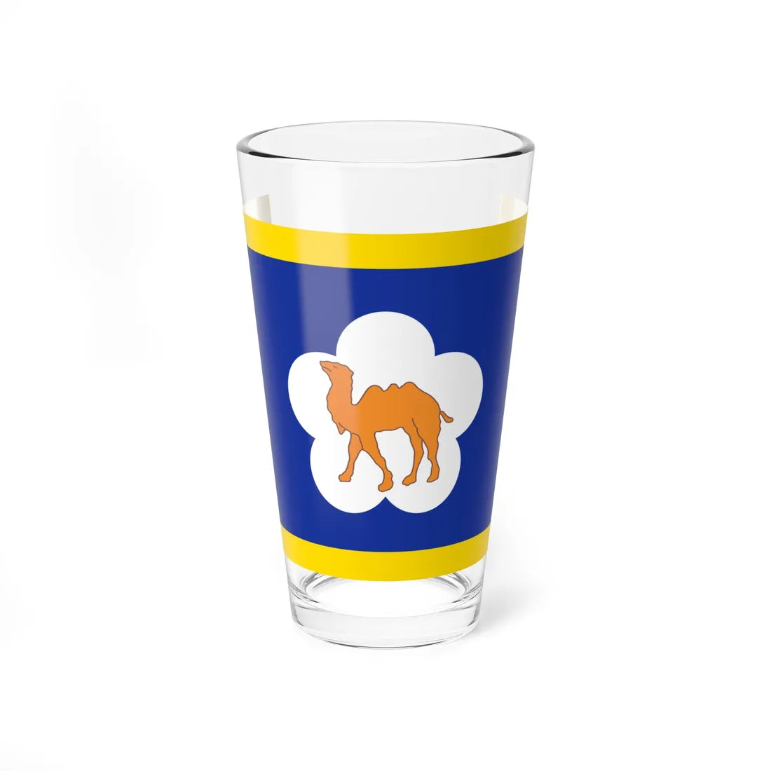 ROC CSF Commander-in-Chiefs Flag 1958 (China) Pint Glass 16oz 16oz - Go Mug Yourself