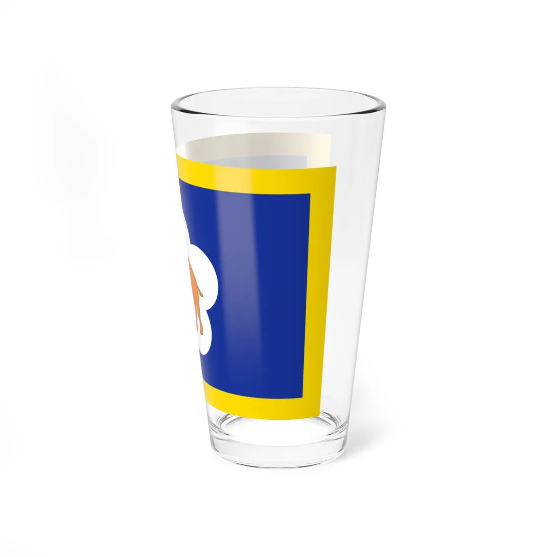 ROC CSF Commander-in-Chiefs Flag 1958 (China) Pint Glass 16oz - Go Mug Yourself