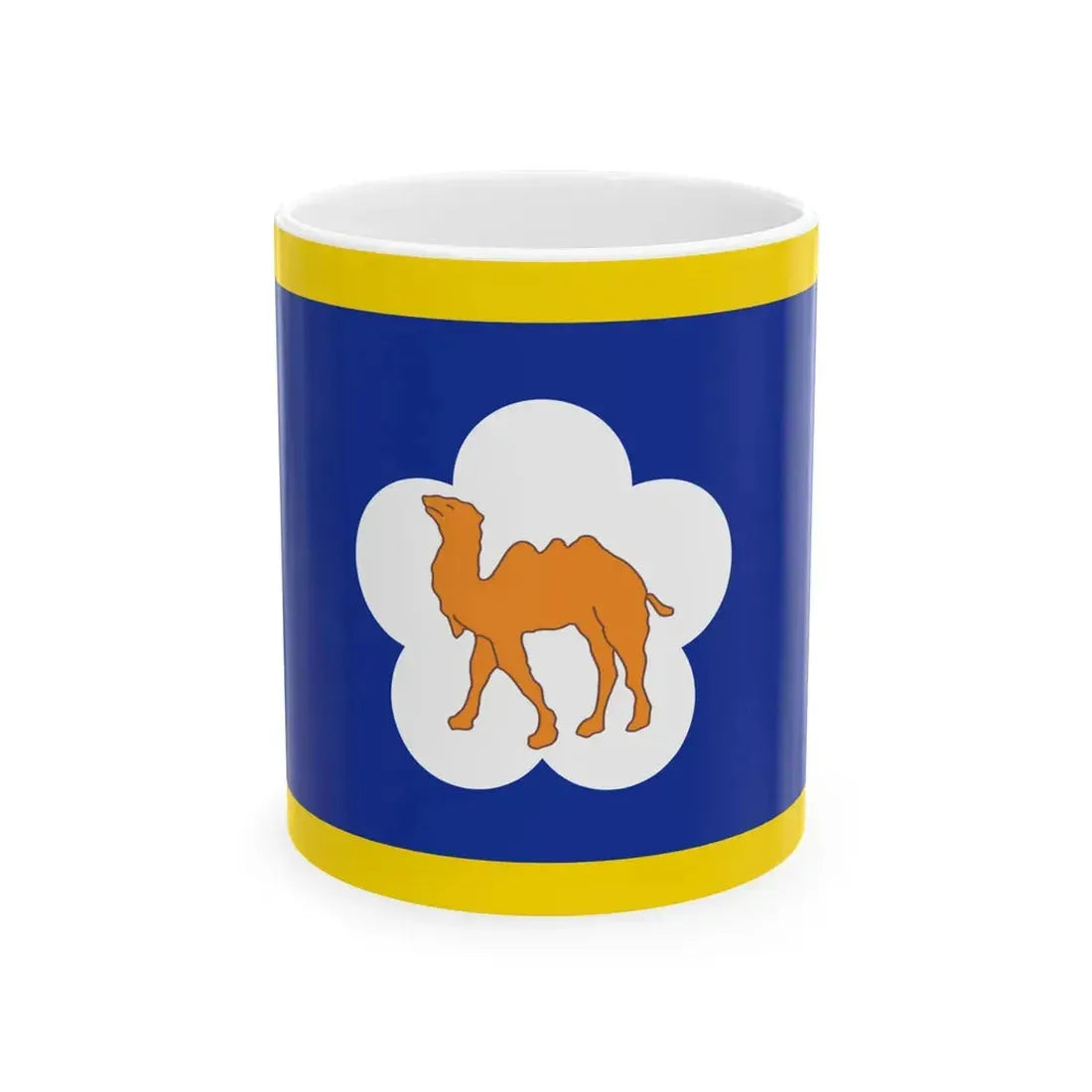 ROC CSF Commander-in-Chiefs Flag 1958 (China) White Coffee Mug 11oz - Go Mug Yourself