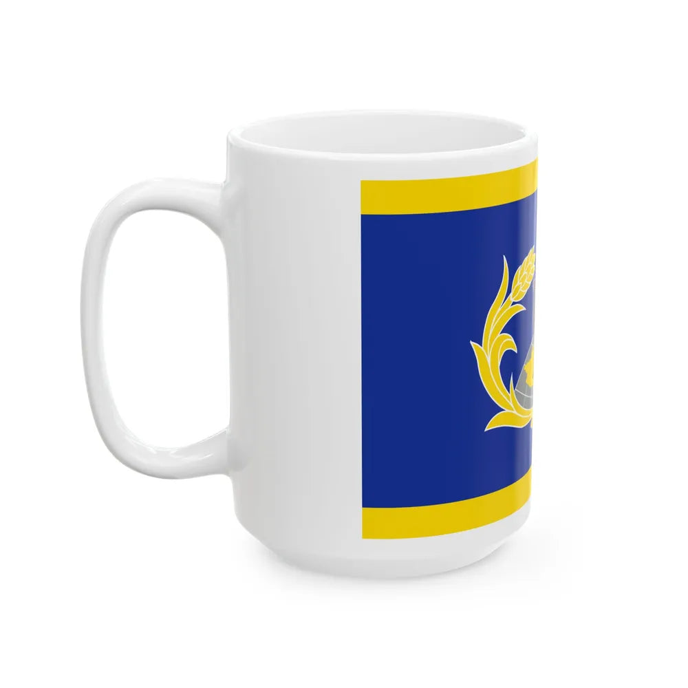 ROC CSF Deputy Commander-in-Chiefs Flag 1964 (China) White Coffee Mug - Go Mug Yourself