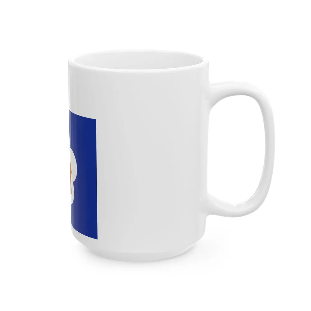 ROC CSF Unit Flag 1958 (China) White Coffee Mug - Go Mug Yourself