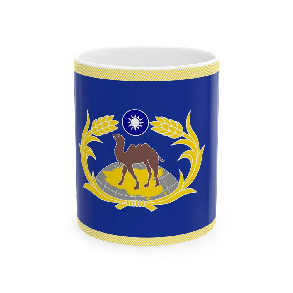 ROC CSF Unit Flag 1962 (China) White Coffee Mug 11oz - Go Mug Yourself