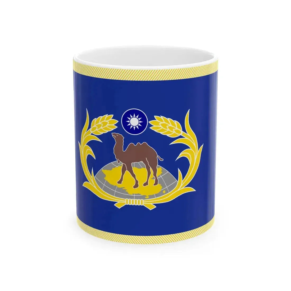 ROC CSF Unit Flag 1962 (China) White Coffee Mug 11oz - Go Mug Yourself