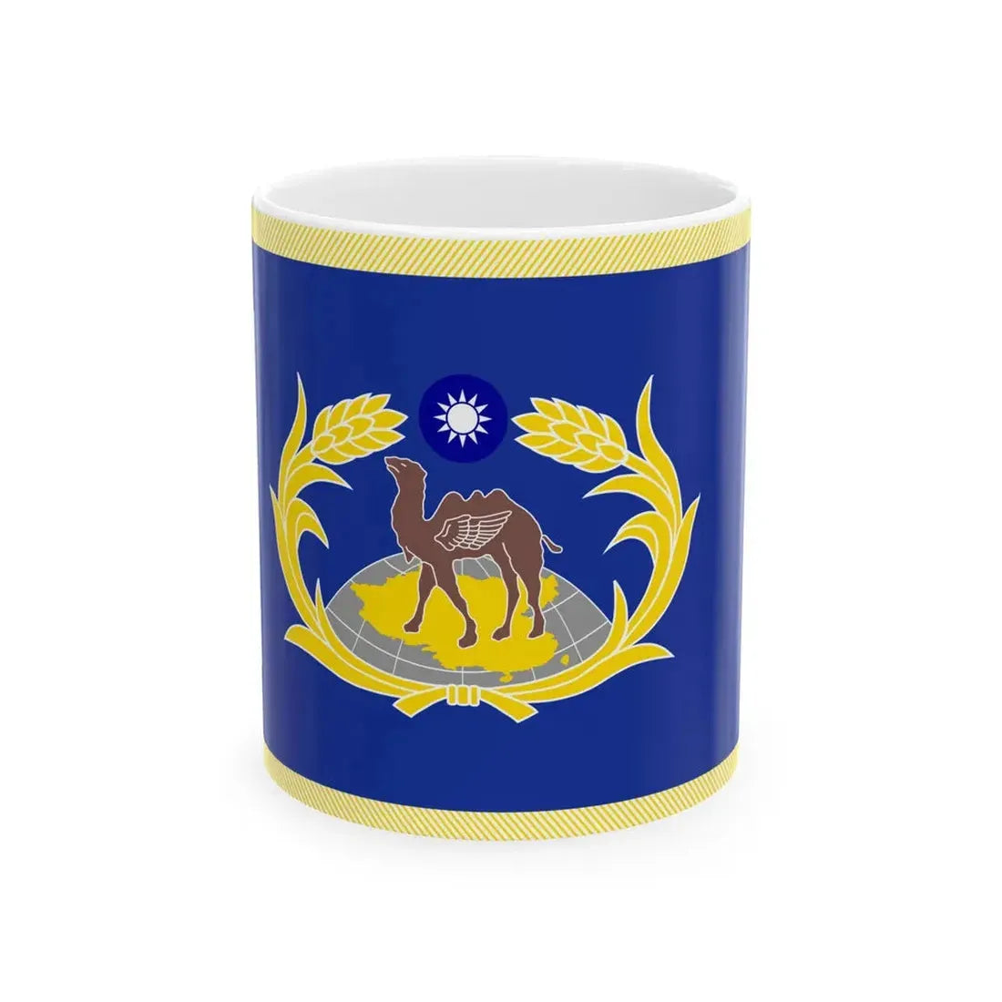 ROC CSF Unit Flag (China) White Coffee Mug 11oz - Go Mug Yourself