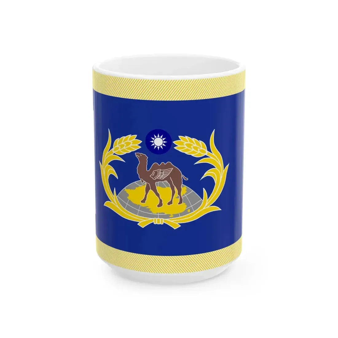 ROC CSF Unit Flag (China) White Coffee Mug 15oz - Go Mug Yourself