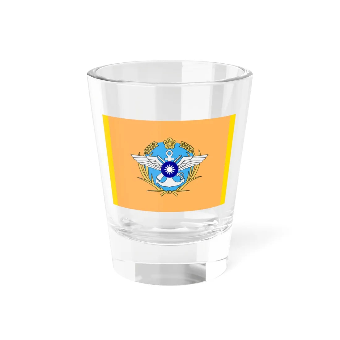 ROC Deputy Chiefs of General Staffs Flag (China) Shot Glass 1.5oz 1.5oz - Go Mug Yourself