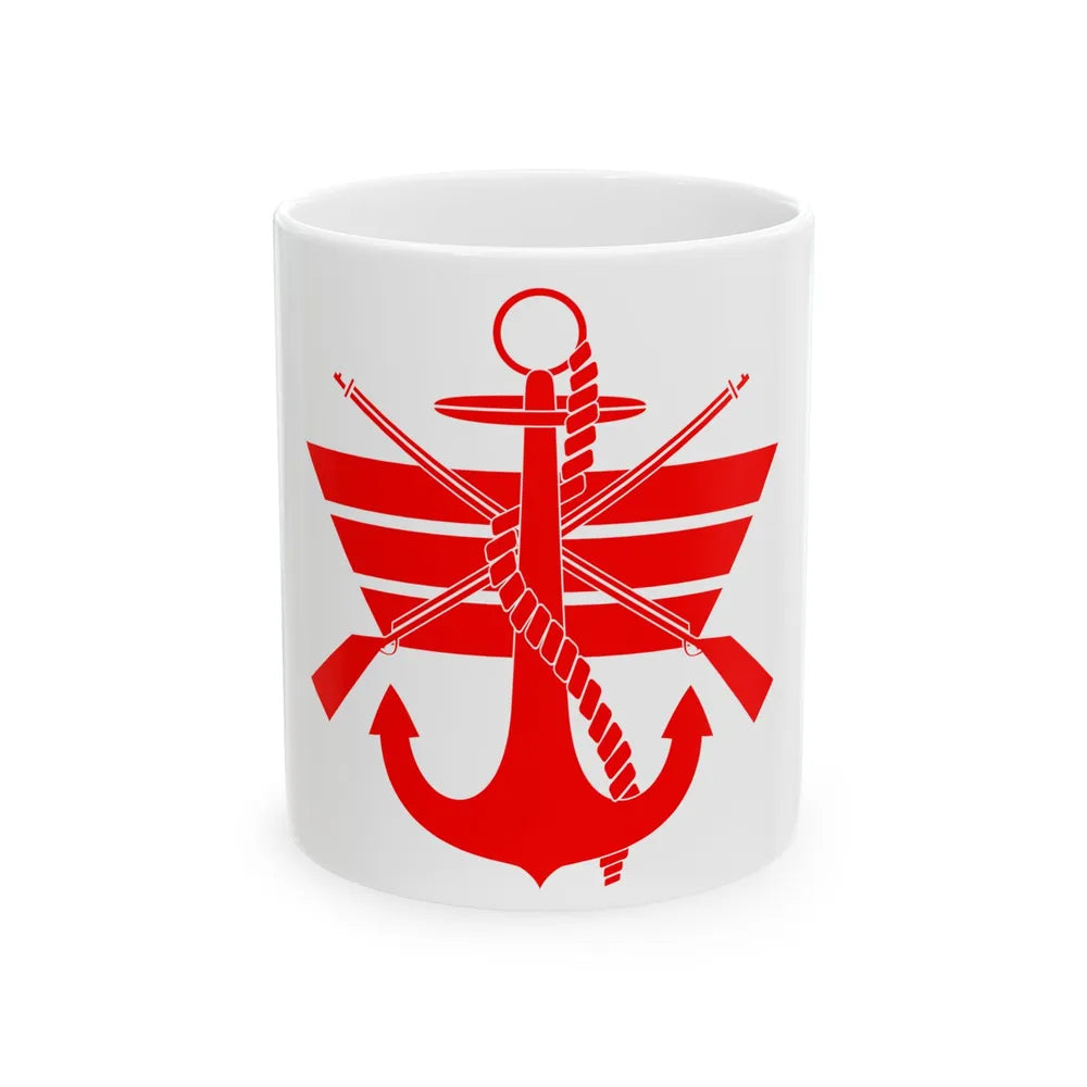 ROC Deputy Minister of National Defense Flag 1950 (China) White Coffee Mug 11oz - Go Mug Yourself