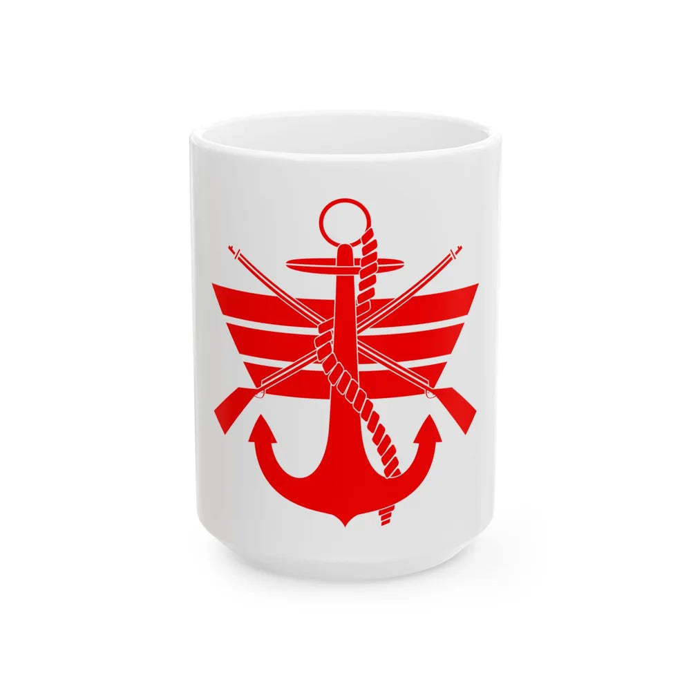 ROC Deputy Minister of National Defense Flag 1950 (China) White Coffee Mug 15oz - Go Mug Yourself