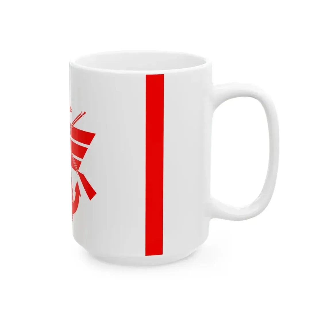 ROC Deputy Minister of National Defense Flag 1950 (China) White Coffee Mug - Go Mug Yourself