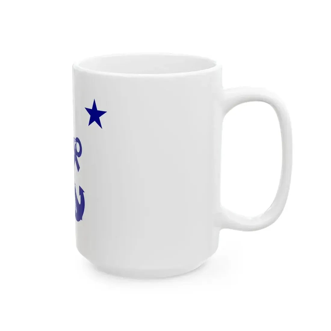 ROC General Chief of Staff of the Ministry of National Defense Flag 1947 (China) White Coffee Mug - Go Mug Yourself