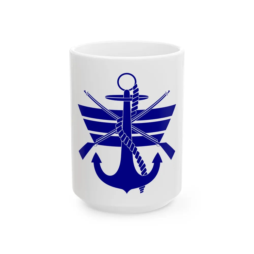 ROC General Chief of Staff of the Ministry of National Defense Flag 1950 (China) White Coffee Mug 15oz - Go Mug Yourself
