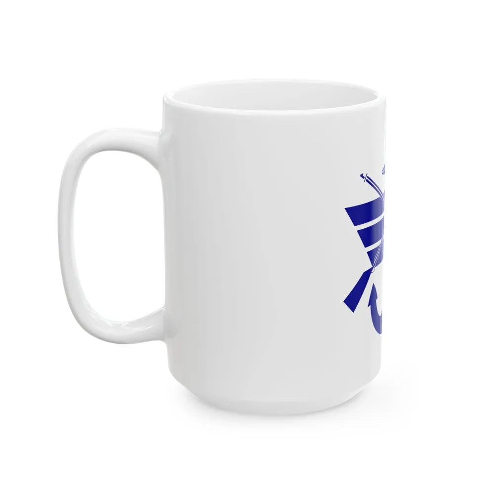 ROC General Chief of Staff of the Ministry of National Defense Flag 1950 (China) White Coffee Mug - Go Mug Yourself
