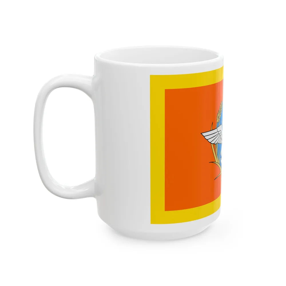 ROC General Chief of Staff of the Ministry of National Defense Flag (China) White Coffee Mug - Go Mug Yourself