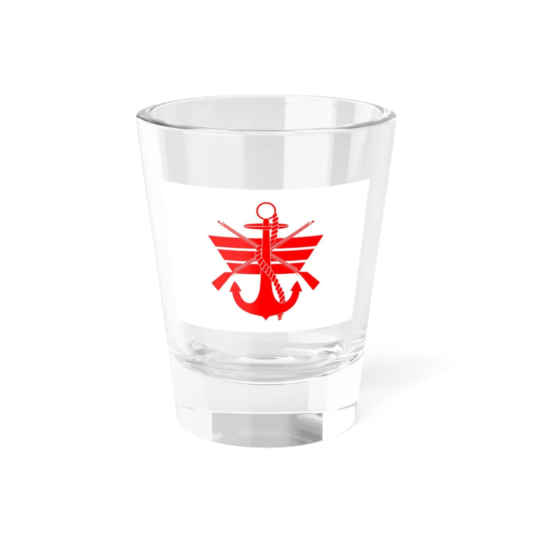 ROC Minister of National Defense Flag 1950 (China) Shot Glass 1.5oz 1.5oz - Go Mug Yourself